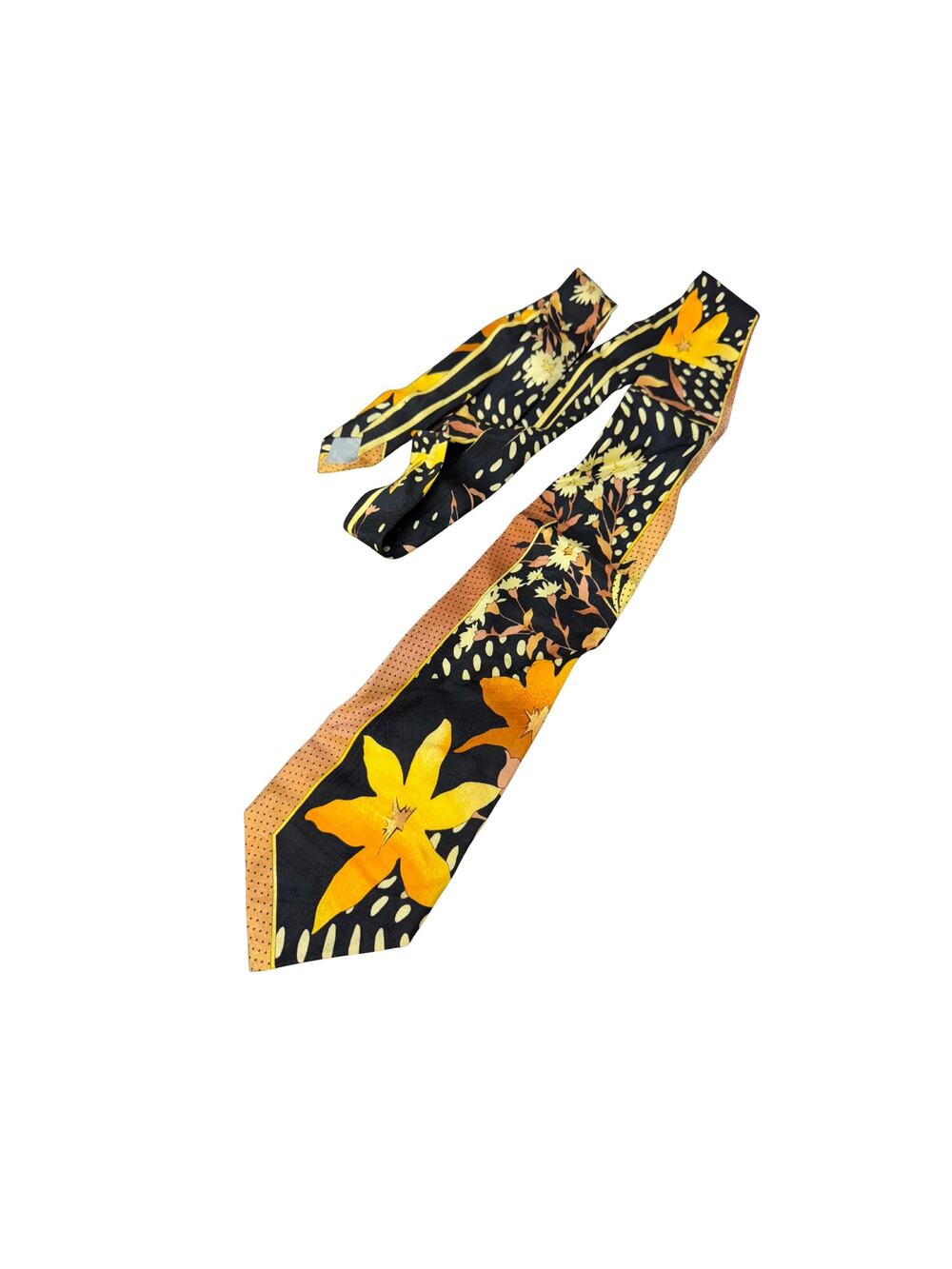 Vintage vitaliano pandaldi silk tie Italy 58"